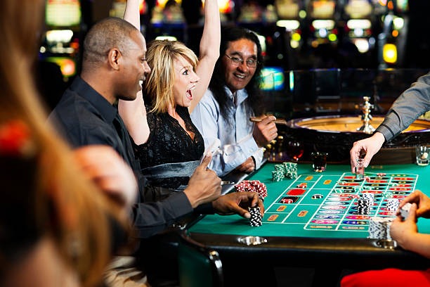 Live blackjack table with dealer and multi-camera studio setup